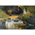 The Luncheon (Monet's Garden At Argenteuil) by Claude Monet