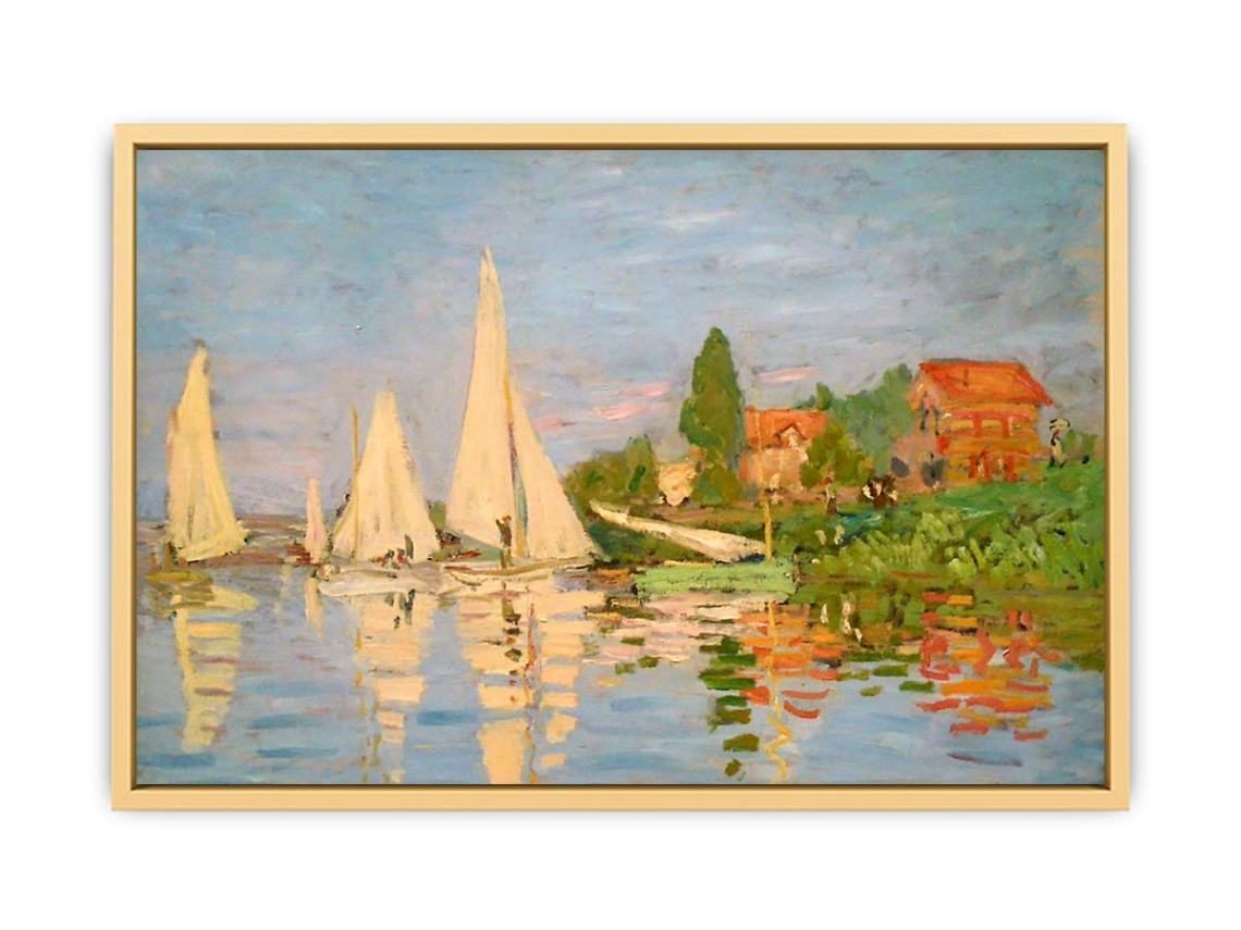 Regatta At Argenteuil Streched canvas