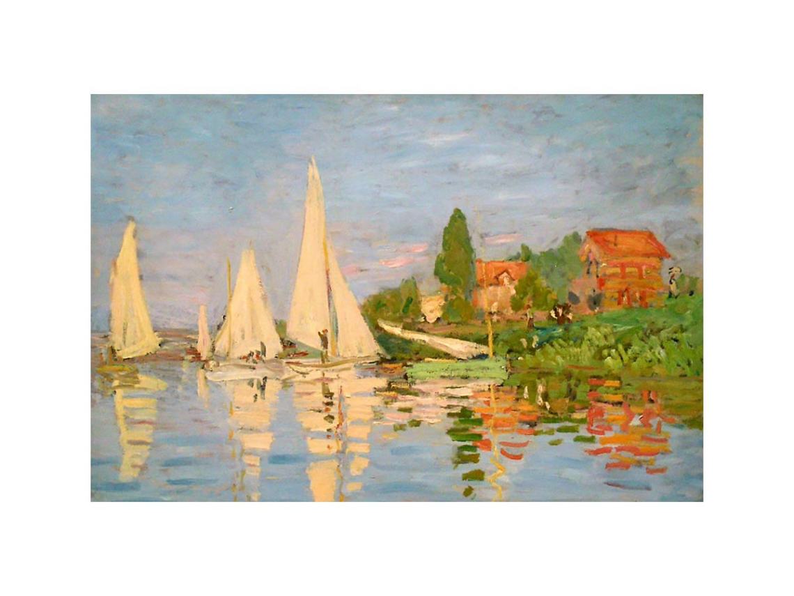 Regatta At Argenteuil by Claude Monet