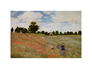 Wild Poppies Near Argenteuil by Claude Monet