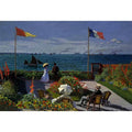 Terrace at the Seaside, Sainte-Adresse by Claude Monet