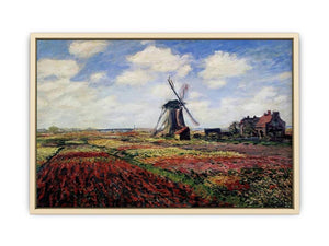 Field Of Tulips In Holland  Art Print