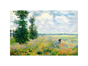 Poppy Field Argenteuil by Claude Monet