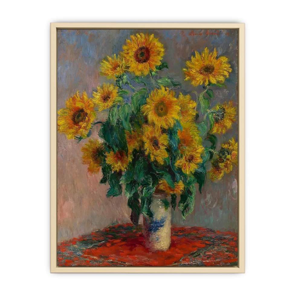 Bouquet Of Sunflowers  Art Print