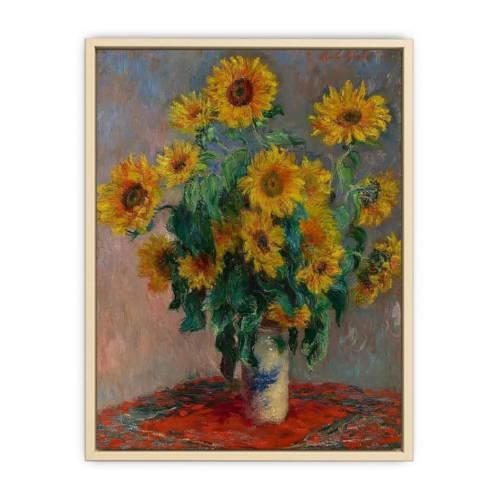 Bouquet Of Sunflowers  Art Print