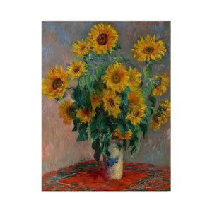 Bouquet Of Sunflowers by Claude Monet
