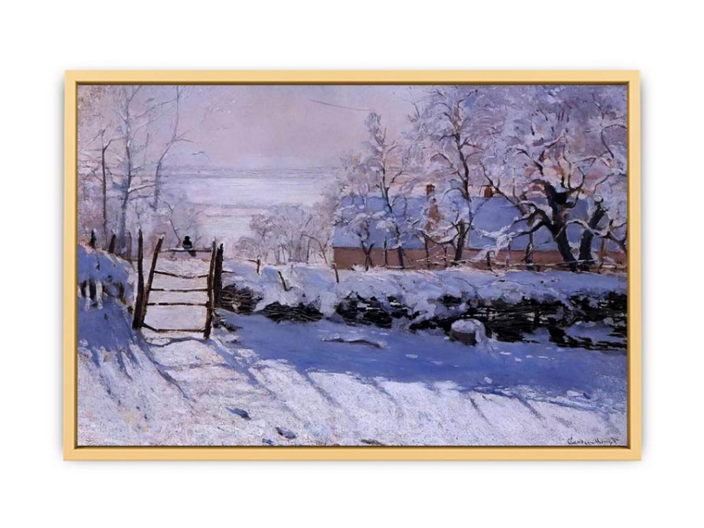 The Magpie Streched canvas