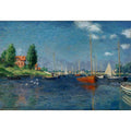 Argenteuil (Red Boats) by Claude Monet