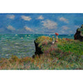 The Cliff Walk Pourville by Claude Monet