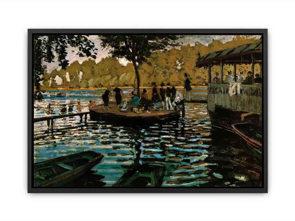 La Grenouillere Canvas Print