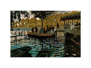 La Grenouillere by Claude Monet