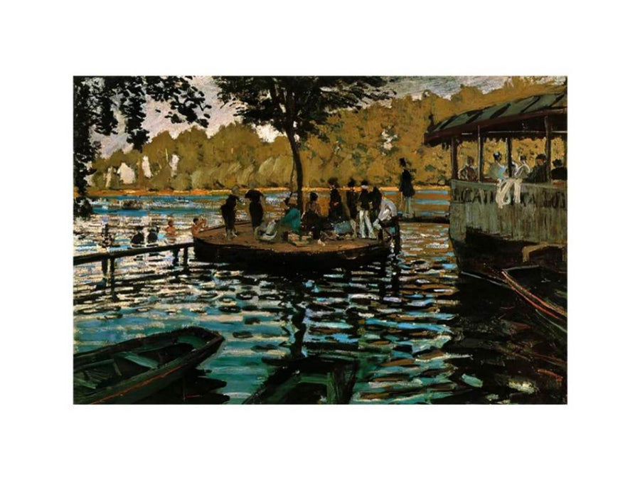 La Grenouillere by Claude Monet