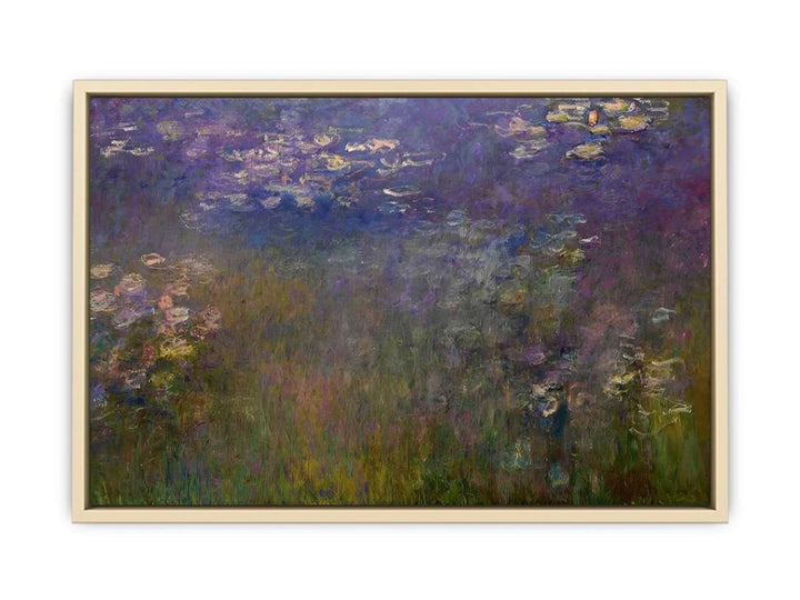 Agapanthus (center panel)  Art Print