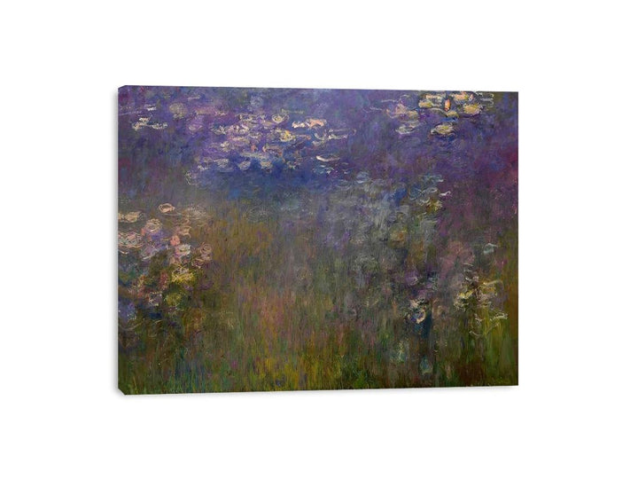 Agapanthus (center panel)  Painting