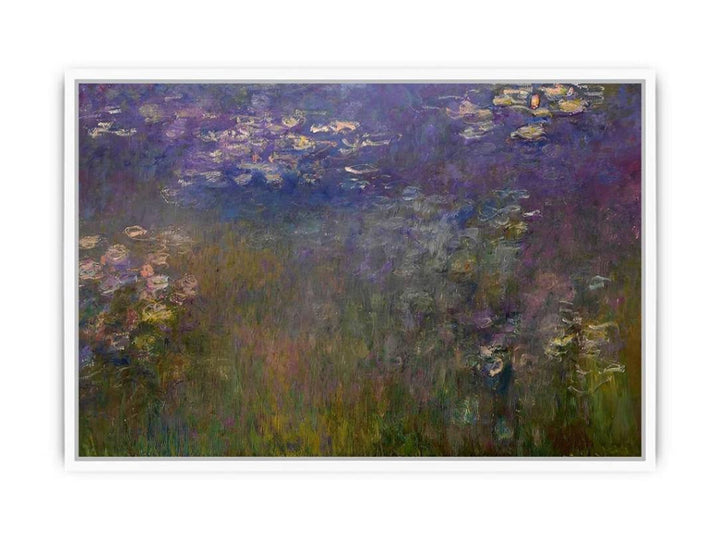 Agapanthus (center panel) Framed Print
