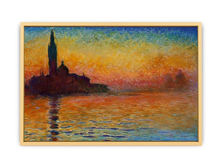 San Giorgio Maggiore At Dusk Streched canvas