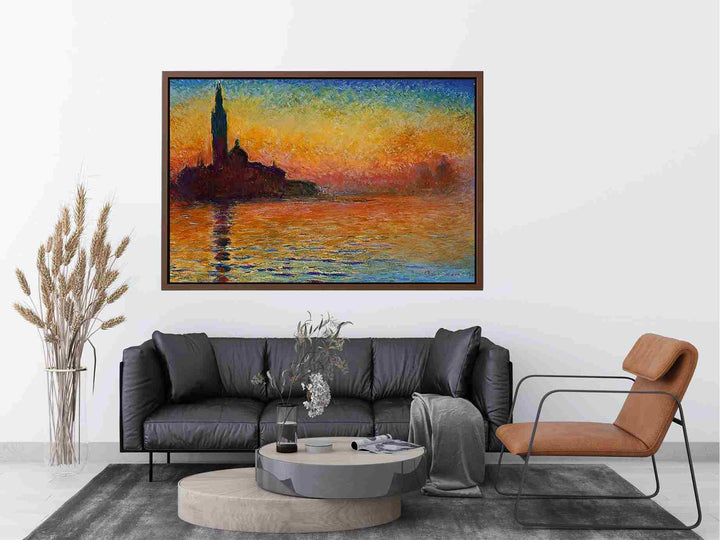 San Giorgio Maggiore At Dusk Painting