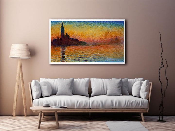 San Giorgio Maggiore At Dusk  Painting