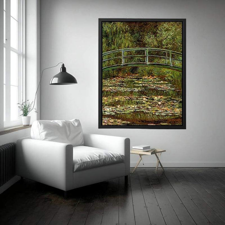 The Water Lily Pond Aka Japanese Bridge Painting