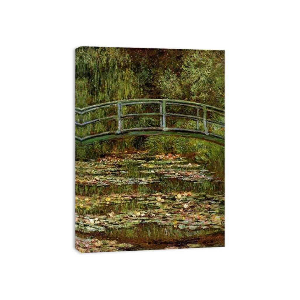 The Water Lily Pond Aka Japanese Bridge by Claude Monet Painting 
