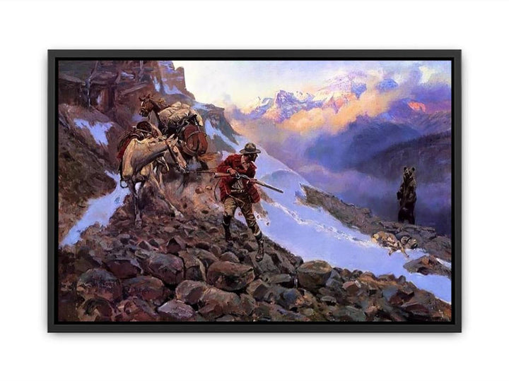 Whose Meat? Canvas Print