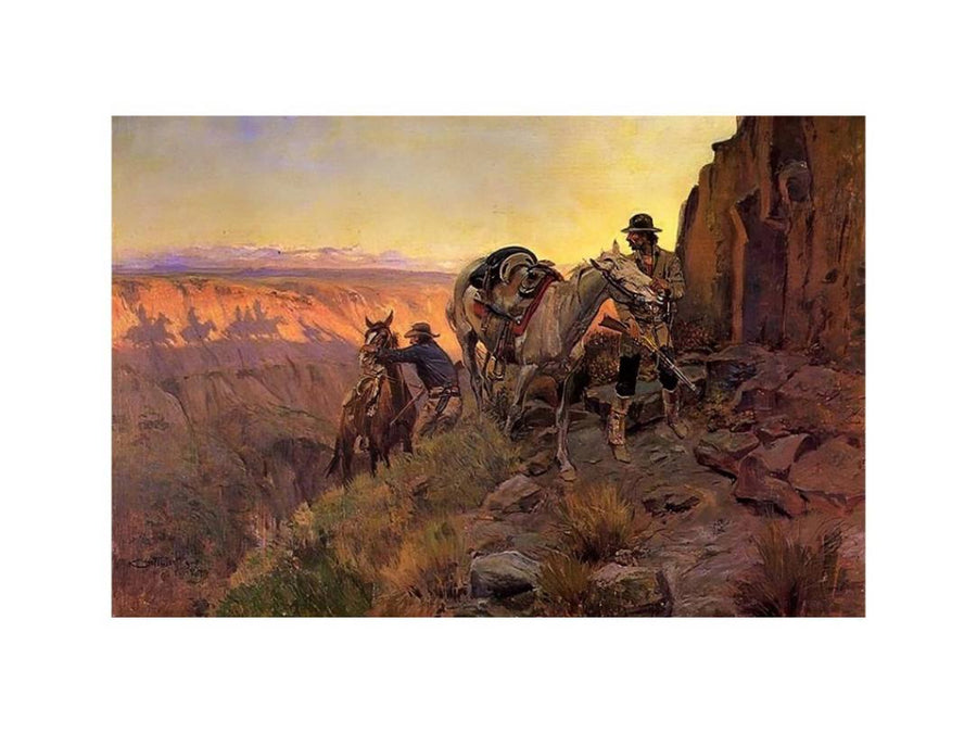 When Shadows Hint Death by Charles Marion Russell