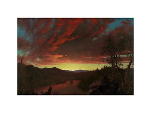 Twilight in the Wilderness by Frederic Edwin Church