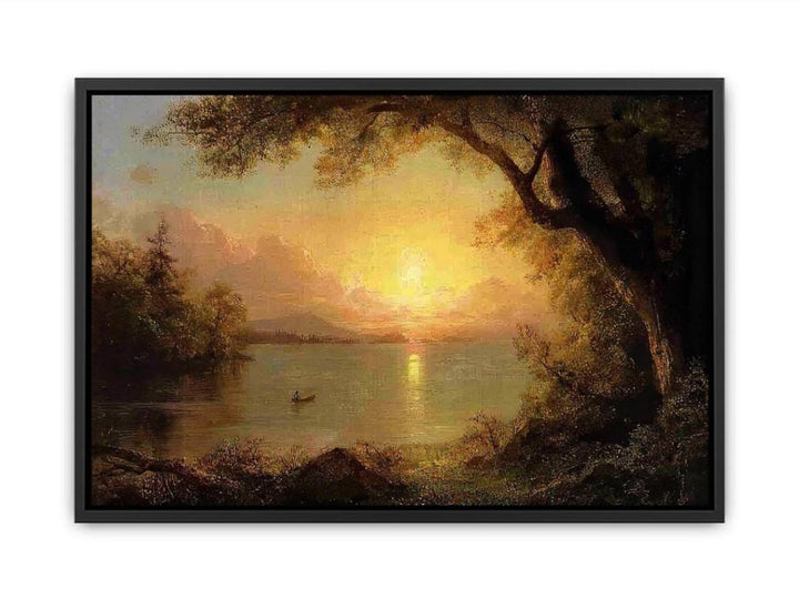 Landscape In The Adirondacks Canvas Print