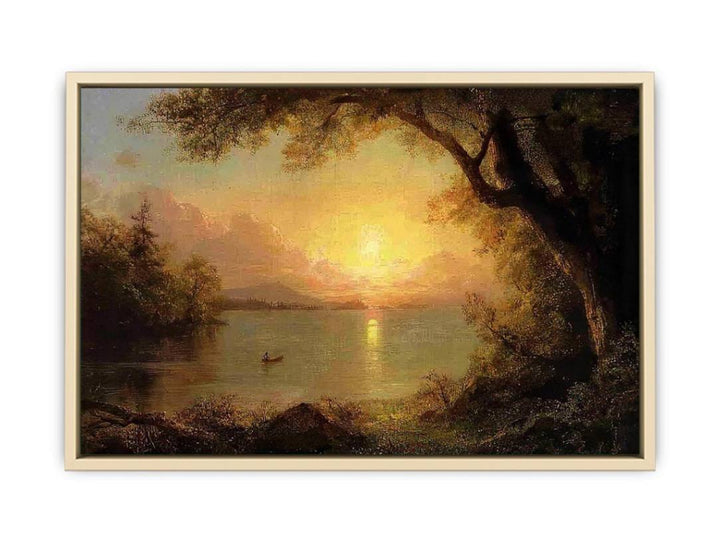 Landscape In The Adirondacks  Art Print