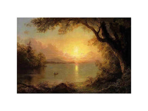 Landscape In The Adirondacks by Frederic Edwin Church