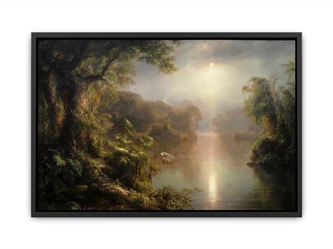 El Rio de Luz Canvas Print