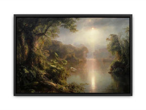 El Rio de Luz Canvas Print
