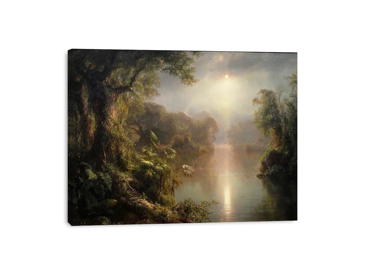 El Rio de Luz by Frederic Edwin Church Painting 