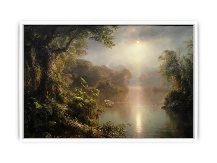 El Rio de Luz Framed Print