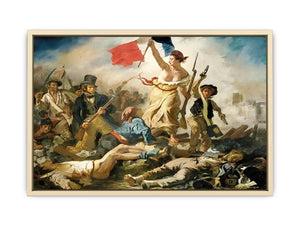 Liberty Leading the People Painting  Art Print