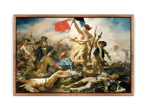 Liberty Leading the People Painting  Poster