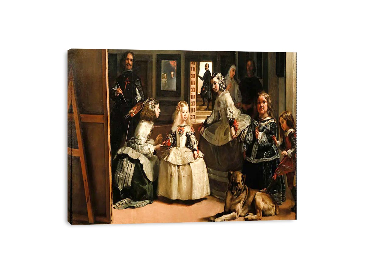 Las Meninas by Diego Rodriguez de Silva y Velazquez Painting 