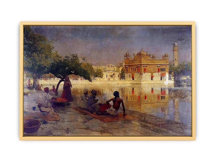 The Golden Temple Amritsar Streched canvas