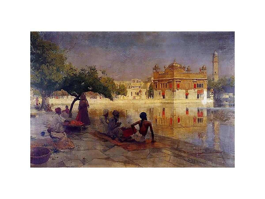 The Golden Temple Amritsar by Edwin Lord Weeks