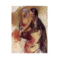 Sketch Two Nautch Girls by Edwin Lord Weeks