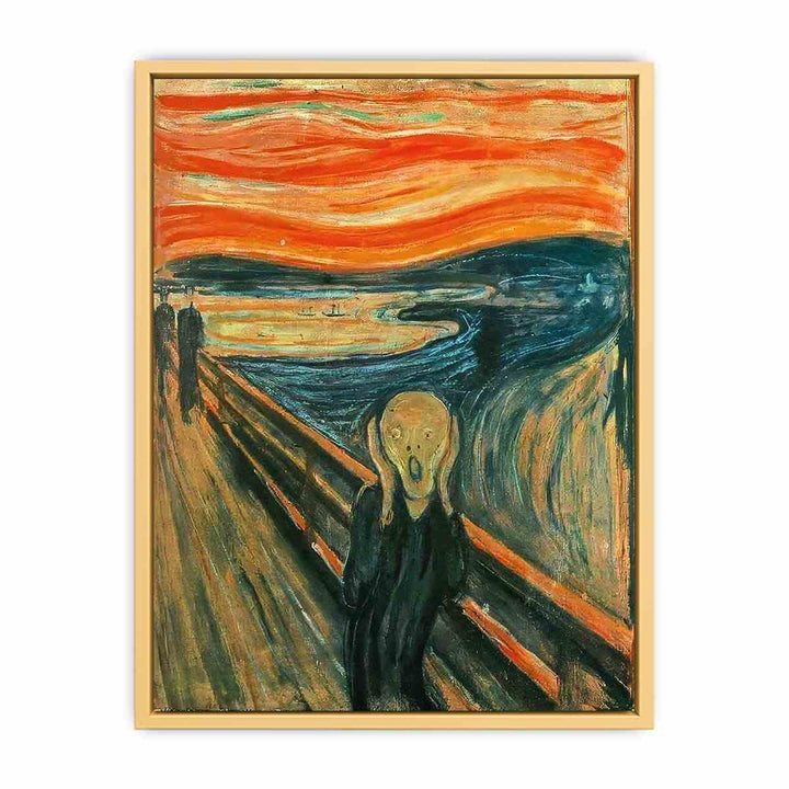 The Scream Painting Streched canvas