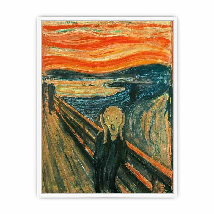 The Scream Painting Framed Print