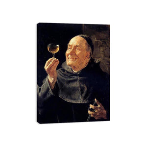 A Good Drink by Eduard Von Grutzner Painting