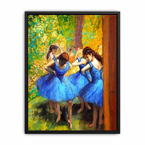 The Blue Dancers by Edgar Degas