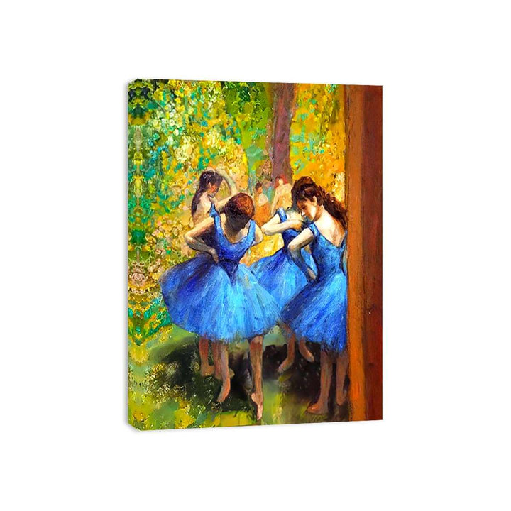 Dancer in blue by Edgar Degas  Painting