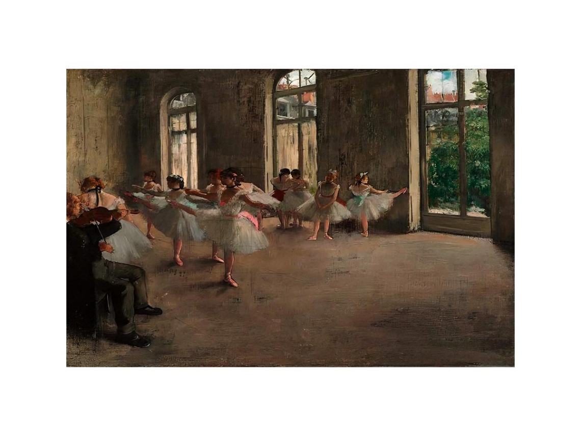 Ballet Rehearsal, 1873 by Edgar Degas