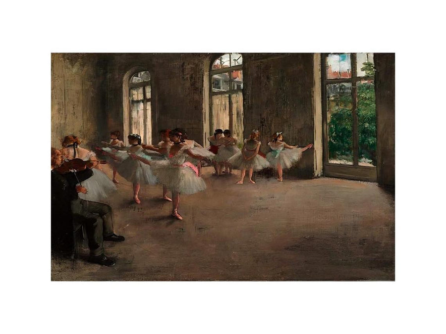 Ballet Rehearsal, 1873 by Edgar Degas
