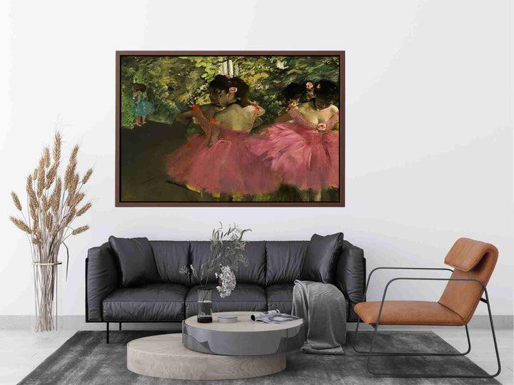Dancers In Pink Painting