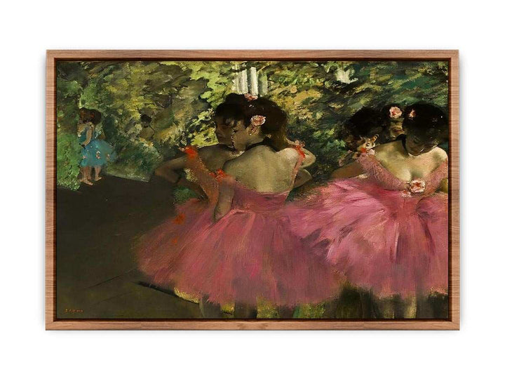 Dancers In Pink  Poster