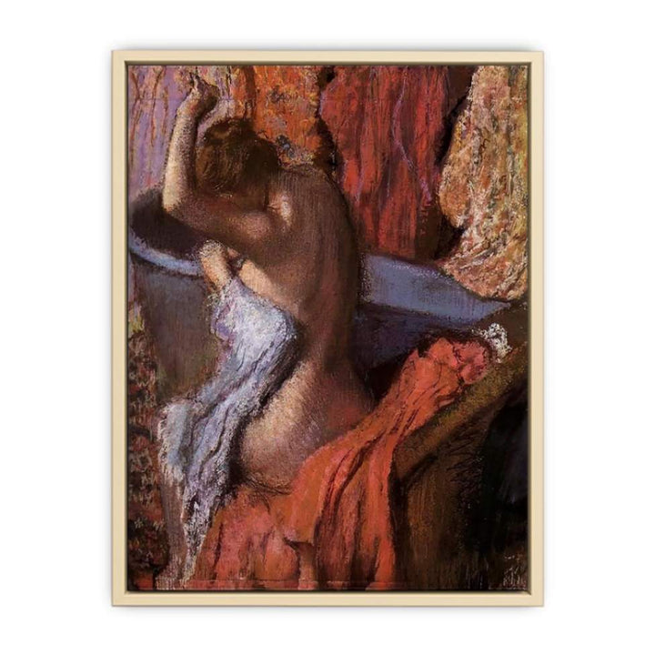 Seated Bather Drying Herself  Art Print
